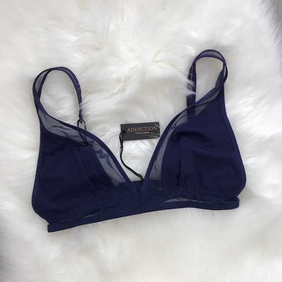 Addiction Lingerie Basic Triangular Bra - Picture 3 of 6